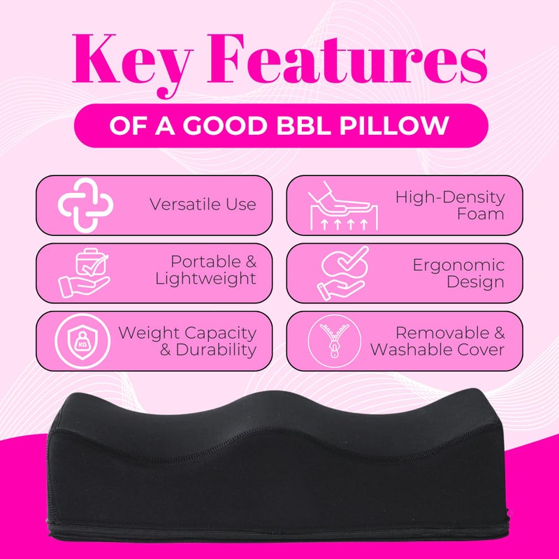 bombshell booty pillow BBL Pillow After Surgery Lifting Cushions, Butt Cushion for Long Sitting with Lipo Foam Board, Soft Butt Pillow and Lipo Foams Post Surgery, Ab Board Post Surgery Liposuction - Image 4